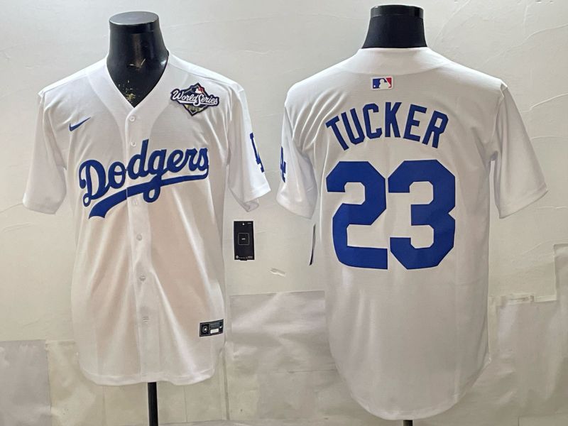 Men 2026 Los Angeles Dodgers #23 Tucker White Game Nike MLB Jersey style 004